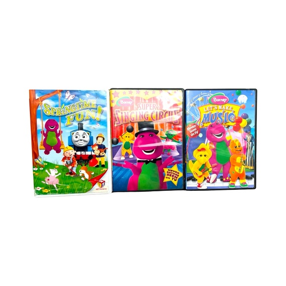 Barney DVD Lot: Set of 3, Children’s DVDS Good Condition! - Picture 1 of 3